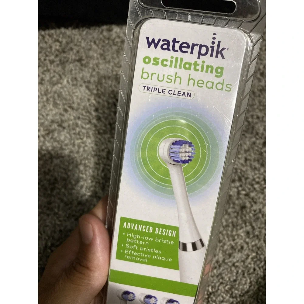 Waterpik Oscillating Brush Heads 3-Pack for Complete Core 5.5 & 9.5